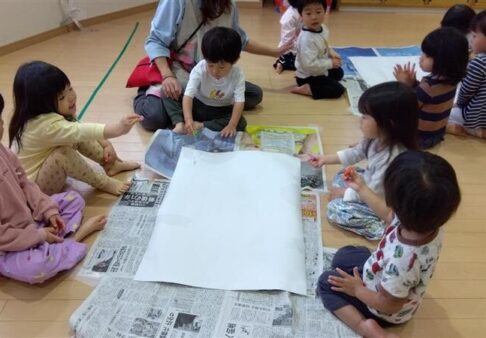 ３歳児　うさぎ組　「イースターのお祭り」