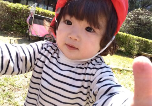 【１歳児】りす組～４月の様子～