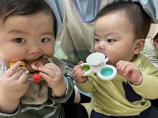 こんなに小さかった０歳児さん