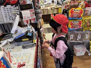 お買い物もしたよ！