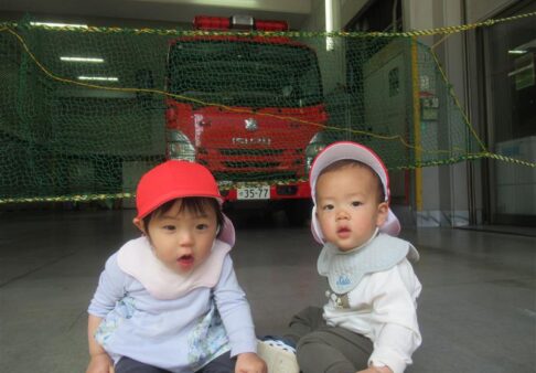 １歳児「進級しました😊」