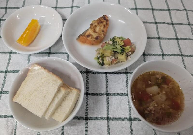 鮭のコーンマヨ焼き