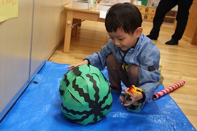 くっついた～！