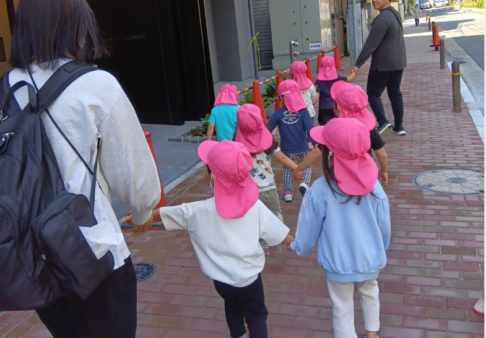 【遊び】お散歩（３歳）