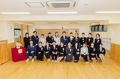 今年度１年間楽しく過ごせるように職員一同頑張ります✨