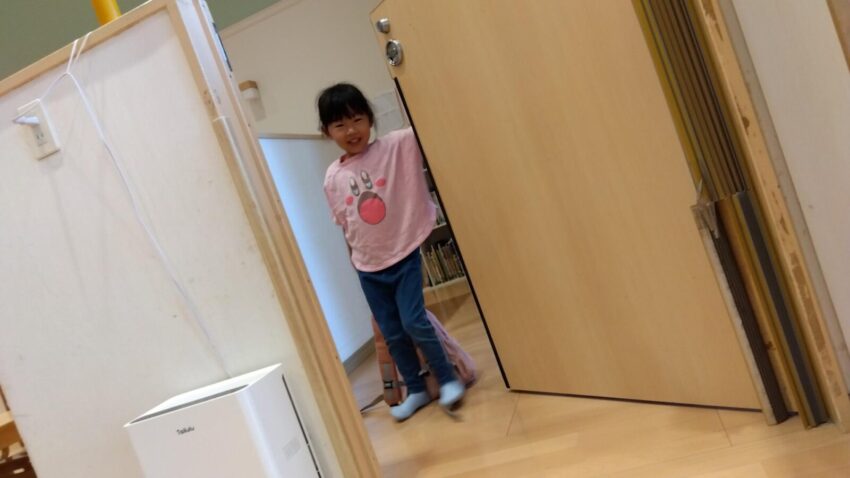 順次登園・自由遊び