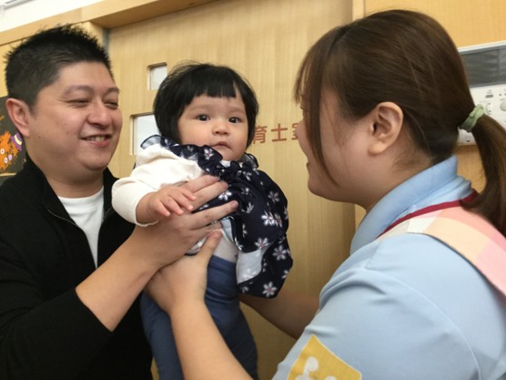 順次登園・自由遊び