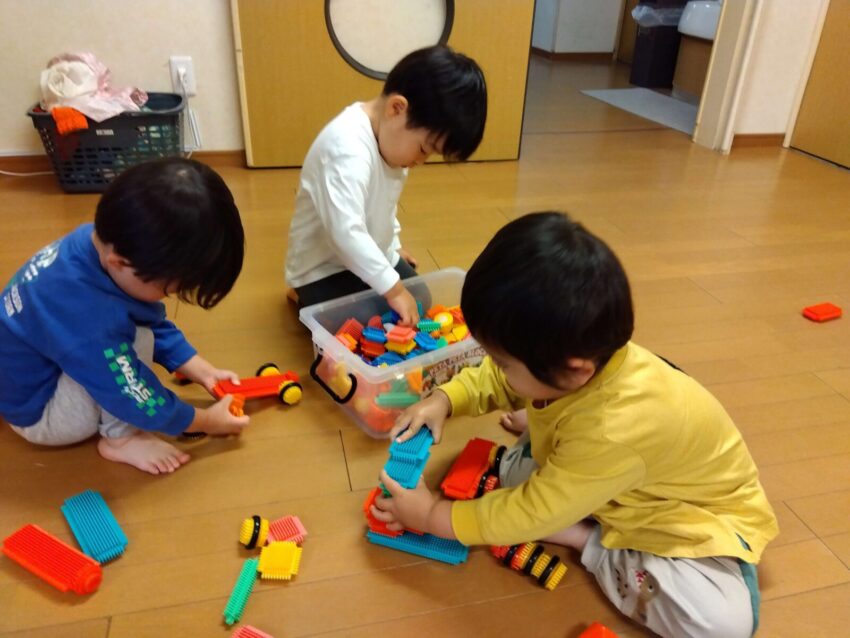 お帰りの会 自由遊び