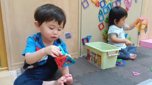 帰りの会・自由遊び