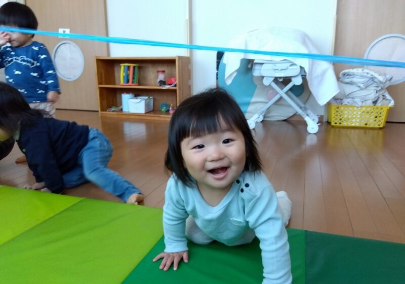 順次登園・自由遊び