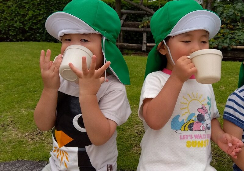 水分補給だいじ！