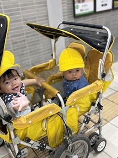 お散歩大好き
