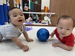 ボール遊び楽しい～♪