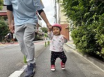 お散歩楽しいね！