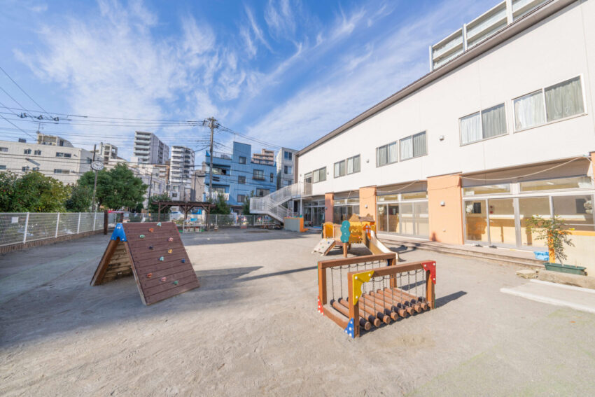 順次登園・自由遊び
