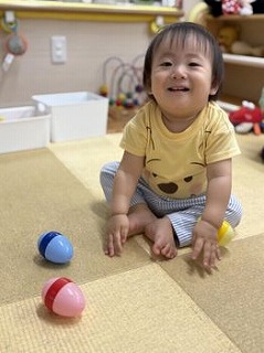 お部屋でもたくさん遊ぶよ～