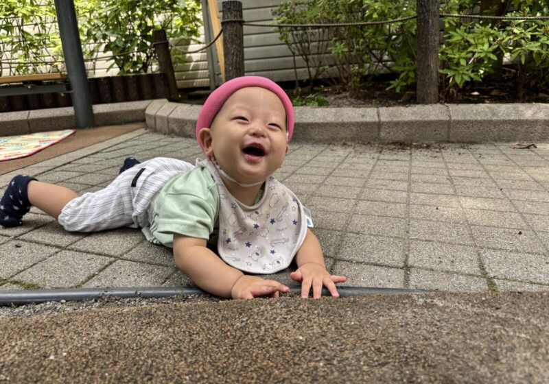 お外楽しいな～♡