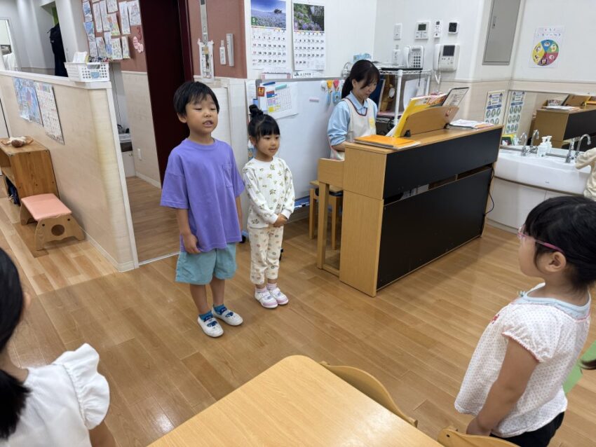 朝の会