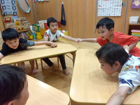 帰りの会・順次降園