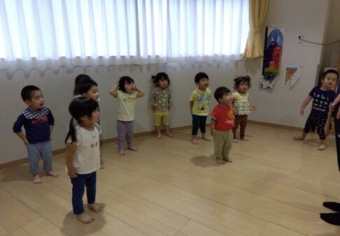 ２歳児 ぱんだ組【体操教室に参加しました！】