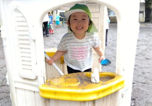 3歳児 うさぎ組【泥あそび】
