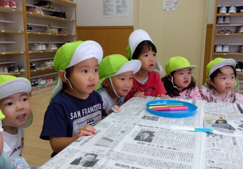 3歳児 うさぎ組 「色水遊び」
