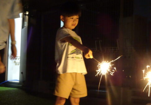 お泊り保育を行いました!【5歳児クラス】