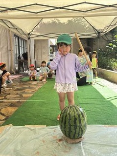 すいかわり！