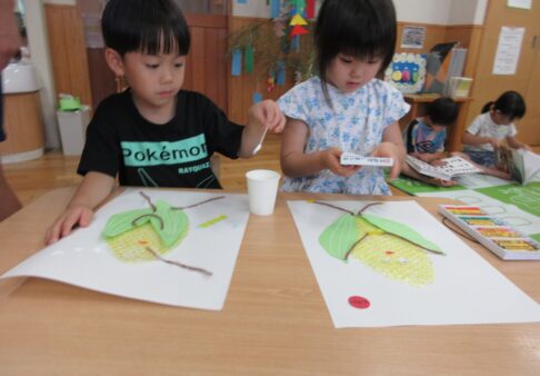 ☆5歳児　とうもろこし制作☆