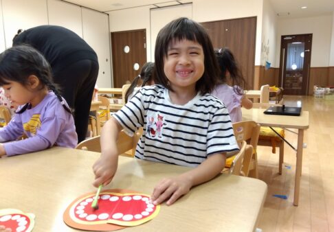 【４歳児】つき組～６月の様子～