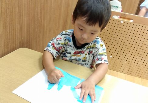 【2歳児】ぱんだ組～7月の様子～