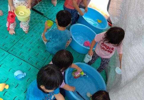 うさぎ組(2歳児クラス)☆7月の様子