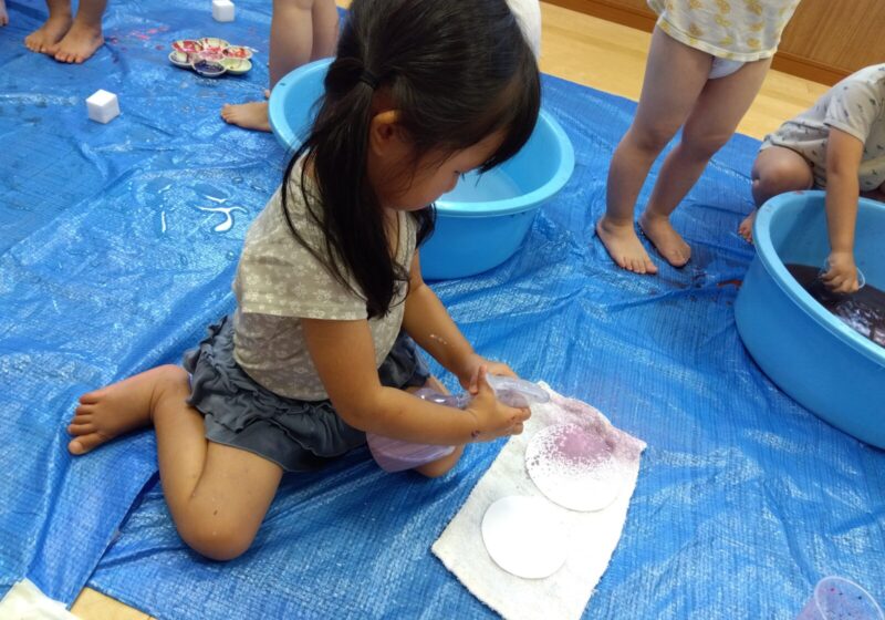 綺麗なムラサキになった！