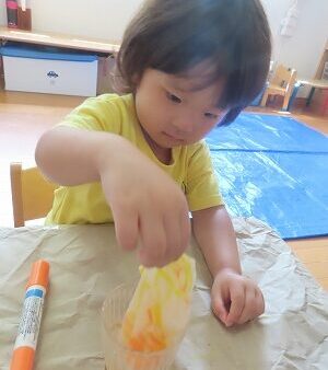 【2歳児】夏のあそびを満喫中