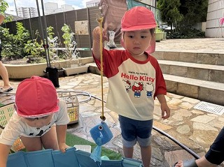 お魚釣り