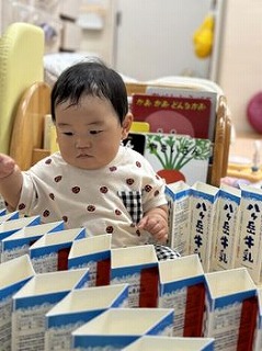 先生の手作り玩具で