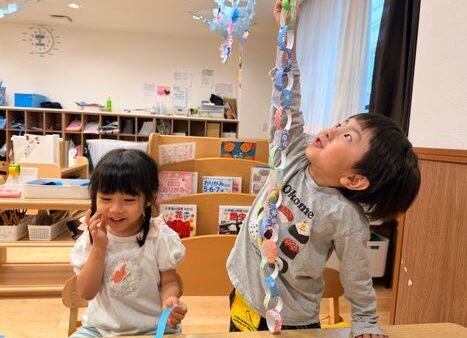 【４歳児】つき組～7月の様子～