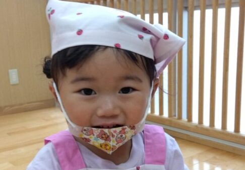１歳児☆クッキング