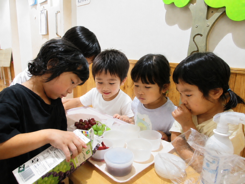 子どもが主体の保育