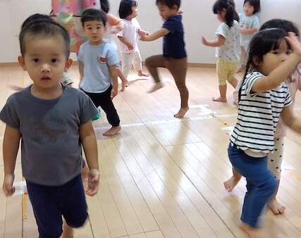 2歳児　ぱんだ組　「室内遊び」
